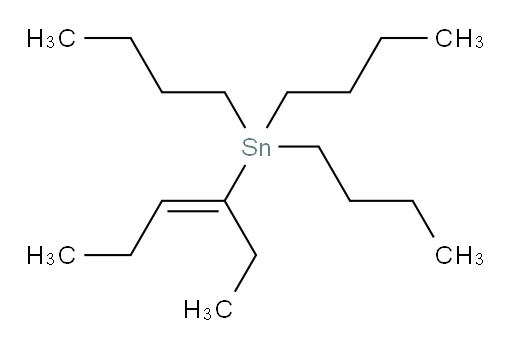 (E)-tributyl(hex-3-en-3-yl)stannane