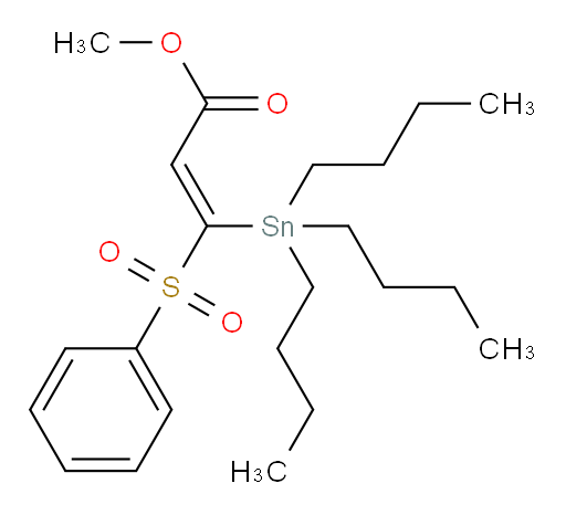 (Z)-methyl 3-(phenylsulfonyl)-3-(tributylstannyl)acrylate