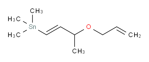 (E)-(3-(烯丙氧基)丁-1-烯-1-基)三甲基锡烷