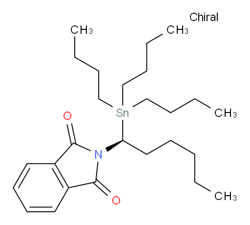(S)-2-(1-(三丁基锡基)己基)异吲哚啉-1,3-二酮