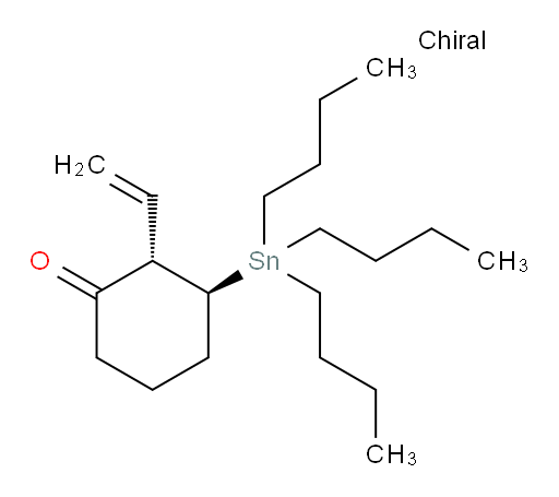 (2S,3S)-3-(三丁基锡基)-2-乙烯基环己酮