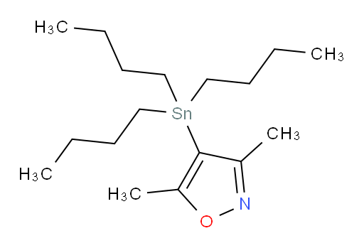 3,5-dimethyl-4-(tributylstannyl)isoxazole
