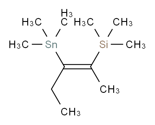 (Z)-trimethyl(3-(trimethylstannyl)pent-2-en-2-yl)silane