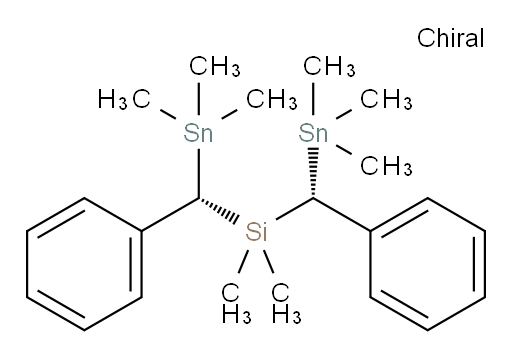 dimethyl((R)-phenyl(trimethylstannyl)methyl)((S)-phenyl(trimethylstannyl)methyl)silane