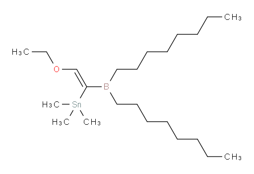 (Z)-(1-(dioctylboryl)-2-ethoxyvinyl)trimethylstannane