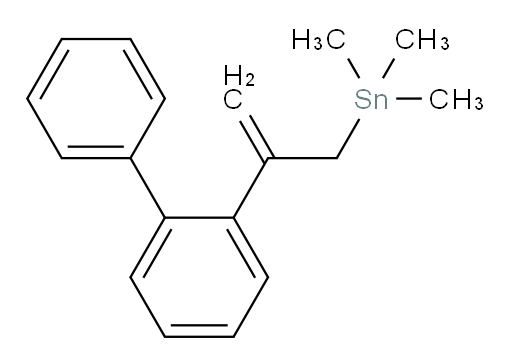 (2-([1,1'-biphenyl]-2-yl)allyl)trimethylstannane