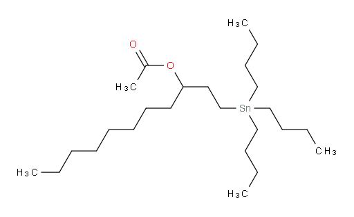 1-(tributylstannyl)undecan-3-yl acetate