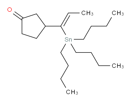 (Z)-3-(1-(三丁基锡基)丙烯-1-基)环戊酮