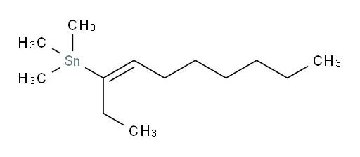 (E)-癸-3-烯-3-基三甲基锡烷