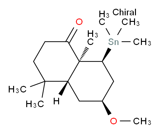 (4aR,6S,8S,8aS)-6-methoxy-4,4,8a-trimethyl-8-(trimethylstannyl)octahydronaphthalen-1(2H)-one