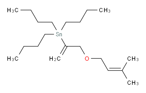tributyl(3-((3-methylbut-2-en-1-yl)oxy)prop-1-en-2-yl)stannane