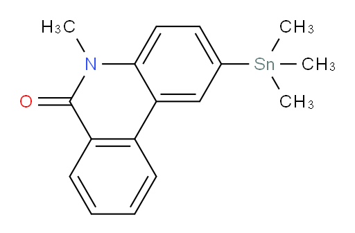 5-甲基-2-(三甲基锡基)菲啶-6(5H)-酮