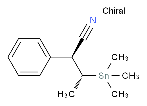 (2S,3R)-2-苯基-3-(三甲基锡基)丁腈