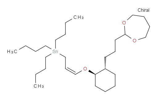 ((Z)-3-(((1R,2S)-2-(3-(1,3-dioxepan-2-yl)propyl)cyclohexyl)oxy)allyl)tributylstannane