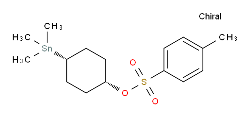 (1s,4s)-4-(trimethylstannyl)cyclohexyl 4-methylbenzenesulfonate