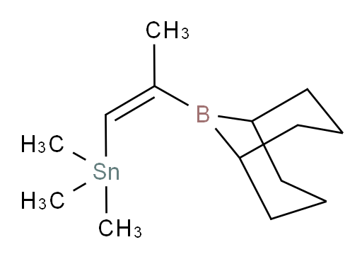 (E)-(2-(9-bora双环[3.3.1]壬-9-基)丙烯-1-基)三甲基锡烷