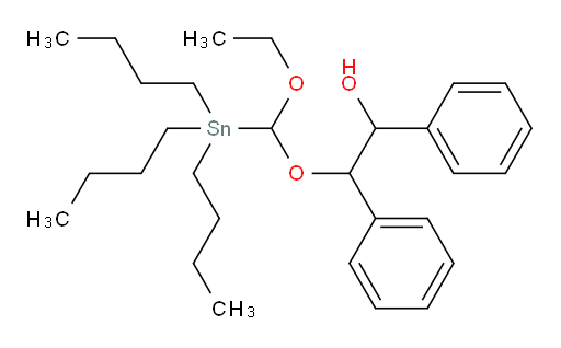 2-(ethoxy(tributylstannyl)methoxy)-1,2-diphenylethanol