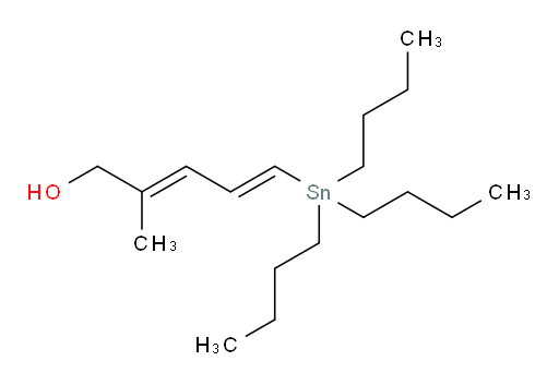 (2E,4E)-2-methyl-5-(tributylstannyl)penta-2,4-dien-1-ol