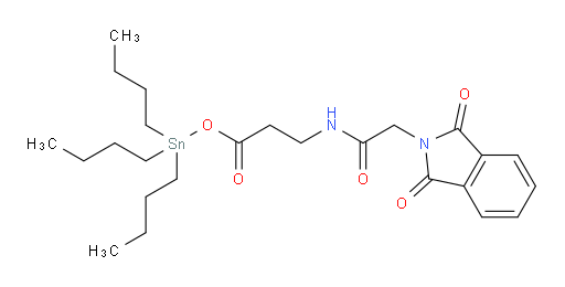 tributylstannyl 3-(2-(1,3-dioxoisoindolin-2-yl)acetamido)propanoate