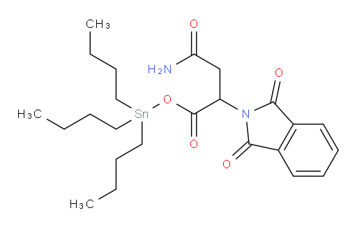 tributylstannyl 4-amino-2-(1,3-dioxoisoindolin-2-yl)-4-oxobutanoate