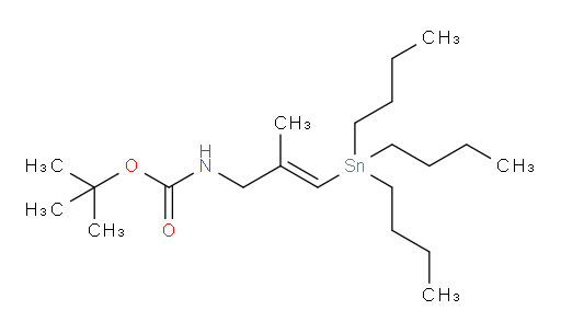 (E)-tert-butyl (2-methyl-3-(tributylstannyl)allyl)carbamate