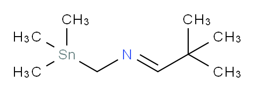 (E)-N-(2,2-dimethylpropylidene)-1-(trimethylstannyl)methanamine