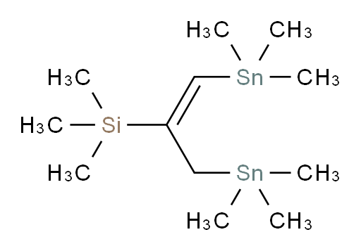 (E)-(1,3-bis(trimethylstannyl)prop-1-en-2-yl)trimethylsilane