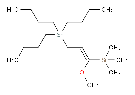 (E)-(1-methoxy-3-(tributylstannyl)prop-1-en-1-yl)trimethylsilane