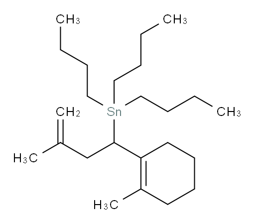 tributyl(3-methyl-1-(2-methylcyclohex-1-en-1-yl)but-3-en-1-yl)stannane