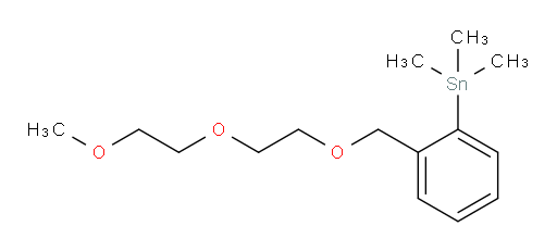 (2-((2-(2-methoxyethoxy)ethoxy)methyl)phenyl)trimethylstannane