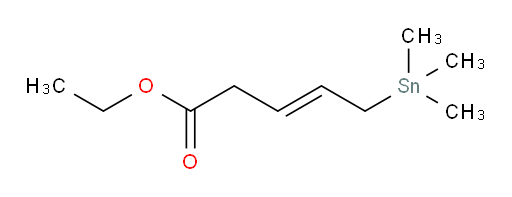 (E)-ethyl 5-(trimethylstannyl)pent-3-enoate