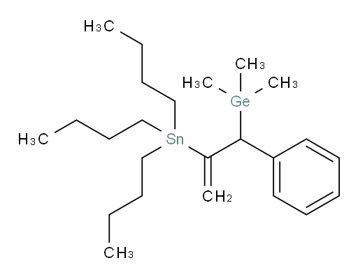 trimethyl(1-phenyl-2-(tributylstannyl)allyl)germane