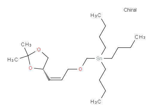 (S,Z)-tributyl(((3-(2,2-dimethyl-1,3-dioxolan-4-yl)allyl)oxy)methyl)stannane