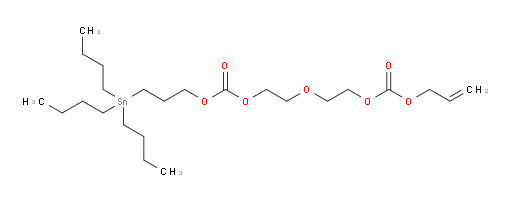 allyl (oxybis(ethane-2,1-diyl)) (3-(tributylstannyl)propyl) dicarbonate