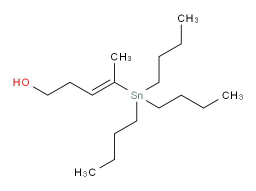 (E)-4-(tributylstannyl)pent-3-en-1-ol