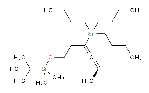 (S)-叔丁基二甲基((3-(三丁基锡基)六-3,4-二烯-1-氧基))硅烷