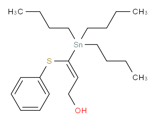 (E)-3-(phenylthio)-3-(tributylstannyl)prop-2-en-1-ol