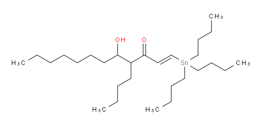 (E)-4-butyl-5-hydroxy-1-(tributylstannyl)dodec-1-en-3-one