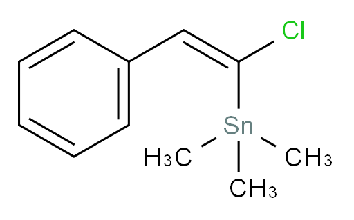 (Z)-(1-chloro-2-phenylvinyl)trimethylstannane