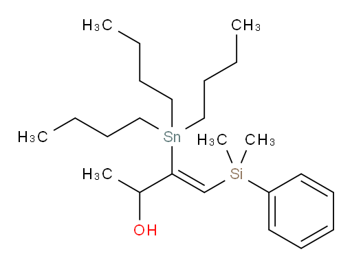 (Z)-4-(dimethyl(phenyl)silyl)-3-(tributylstannyl)but-3-en-2-ol