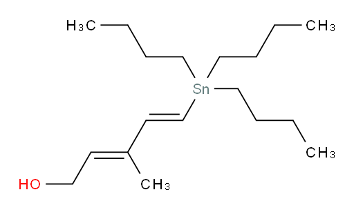 (2E,4E)-3-methyl-5-(tributylstannyl)penta-2,4-dien-1-ol