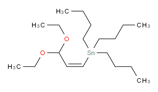 (Z)-tributyl(3,3-diethoxyprop-1-en-1-yl)stannane