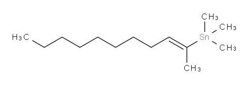 (E)-三甲基(十一烷-2-烯-2-基)锡烷