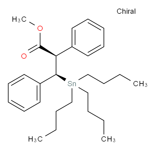 (2R,3R)-methyl 2,3-diphenyl-3-(tributylstannyl)propanoate