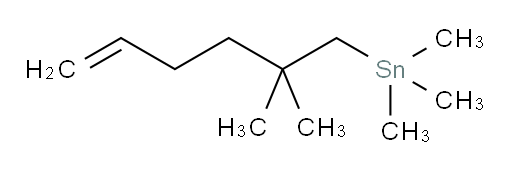 (2,2-dimethylhex-5-en-1-yl)trimethylstannane