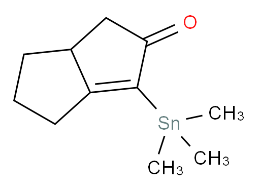 3-(trimethylstannyl)-4,5,6,6a-tetrahydropentalen-2(1H)-one