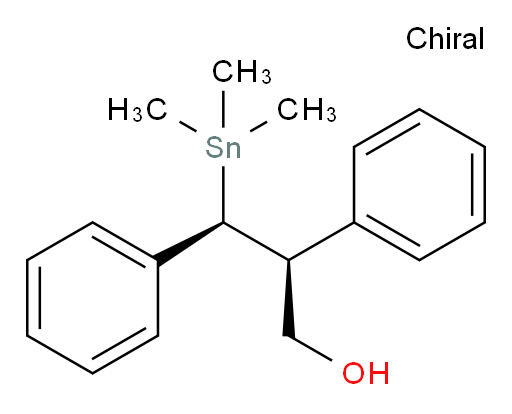 (2S,3S)-2,3-二苯基-3-(三甲基锡基)丙-1-醇