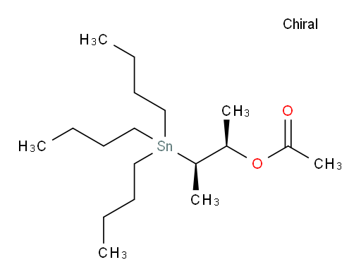 (2R,3R)-3-(三丁基锡基)丁-2-基 乙酸酯
