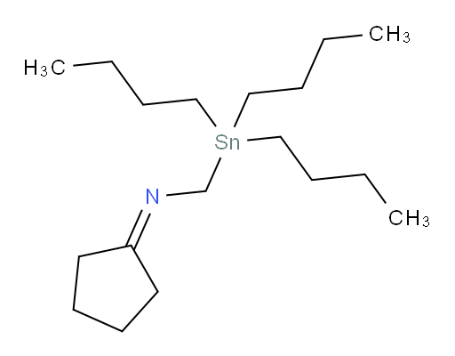 N-环戊亚基-1-(三丁基锡基)甲胺