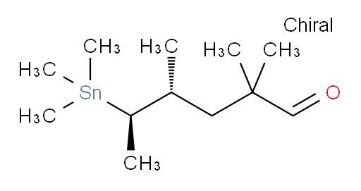 (4R,5R)-2,2,4-trimethyl-5-(trimethylstannyl)hexanal